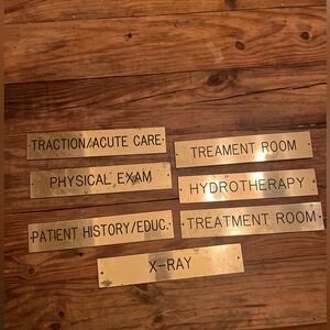 1950’s signs Vintage